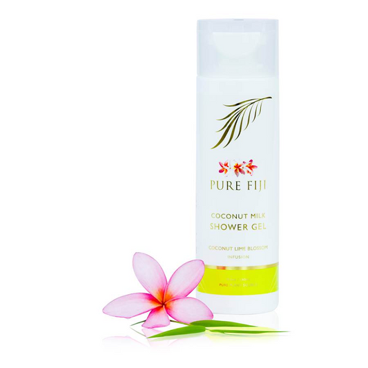 Coconut milk shower gel