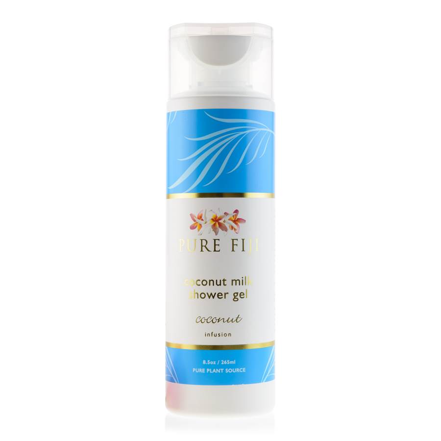 Coconut milk shower gel