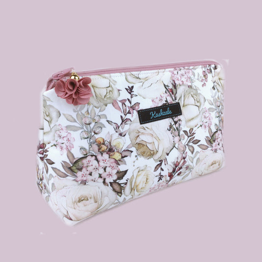 Kashzale large cosmetic bag