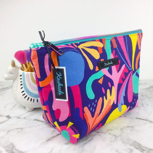 Kashzale large cosmetic bag