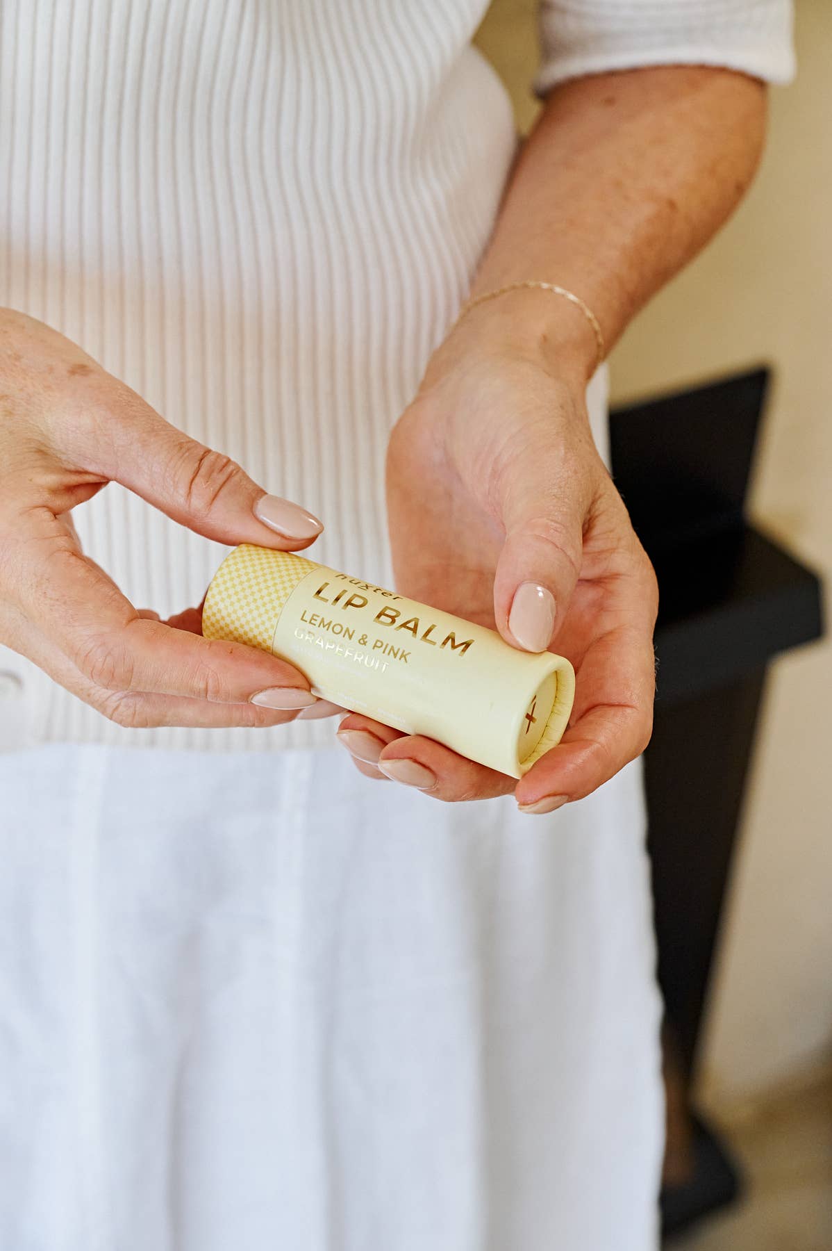 Lip Balm - Lemon & Pink Grapefruit - Pale Yellow - 9gm