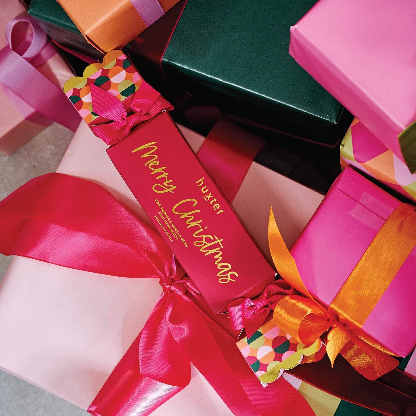 50ml Hand Balm Bon Bon - Adorned Xmas - Pink Pepper & Vanilla Bean