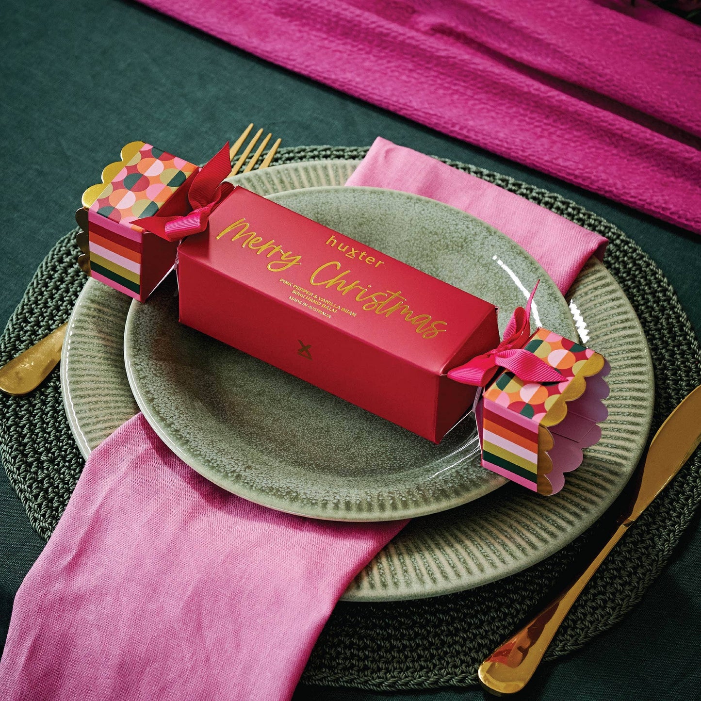 50ml Hand Balm Bon Bon - Adorned Xmas - Pink Pepper & Vanilla Bean