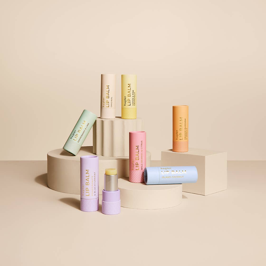 Lip Balm - Peppermint & Lime - Pale Green - 9gm