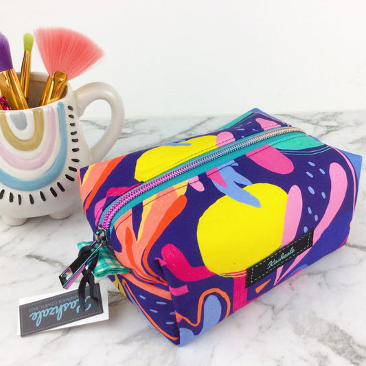 Kashzale square cosmetic bag