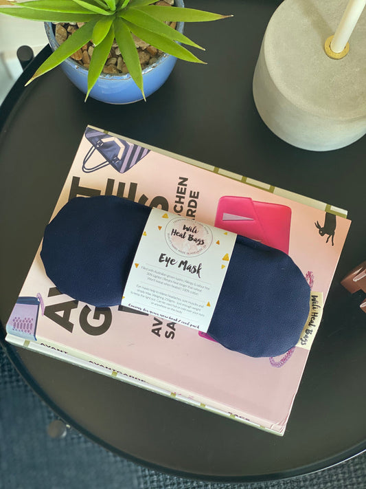 Navy Blue Eye Mask